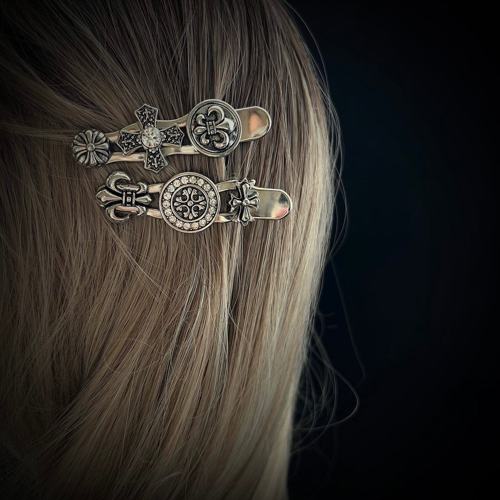 Metal Coldness – Ornate Cross & Emblem