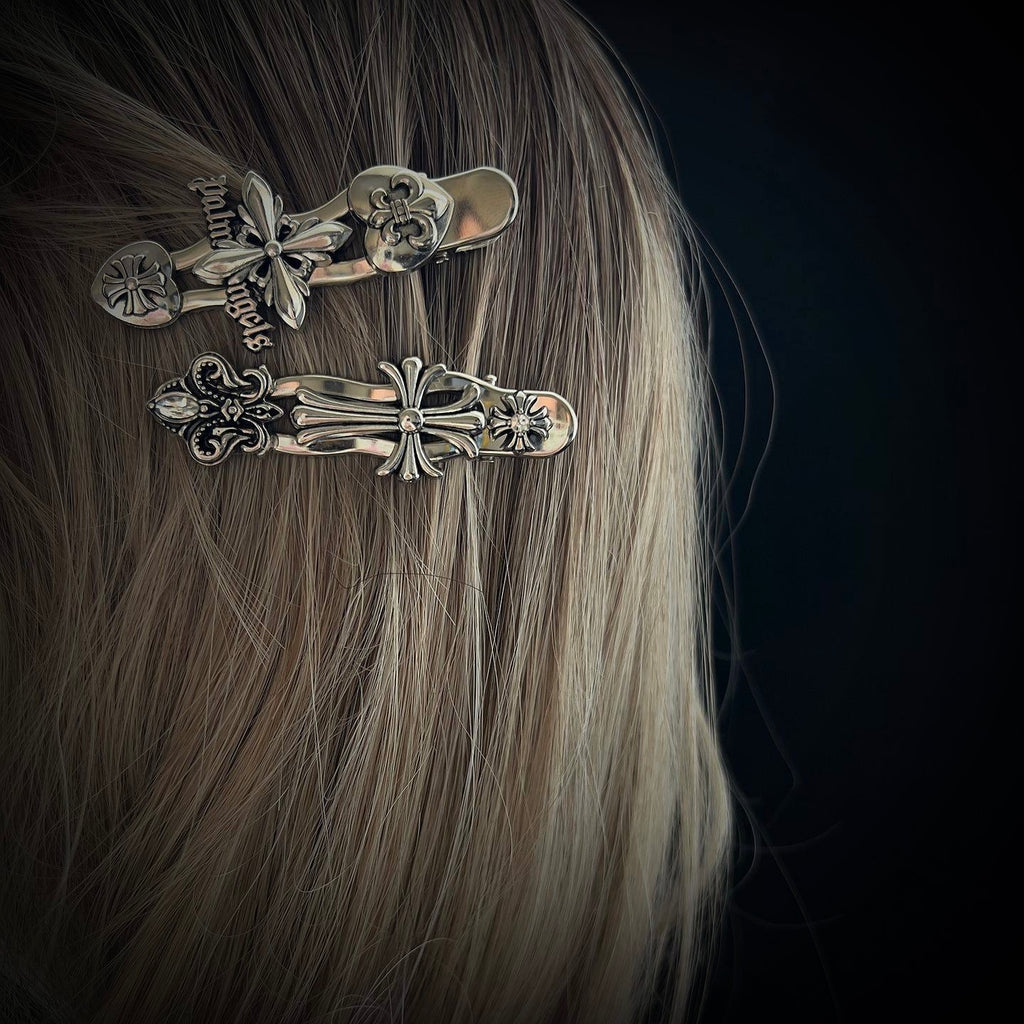 Metal Coldness – Ornate Cross & Emblem