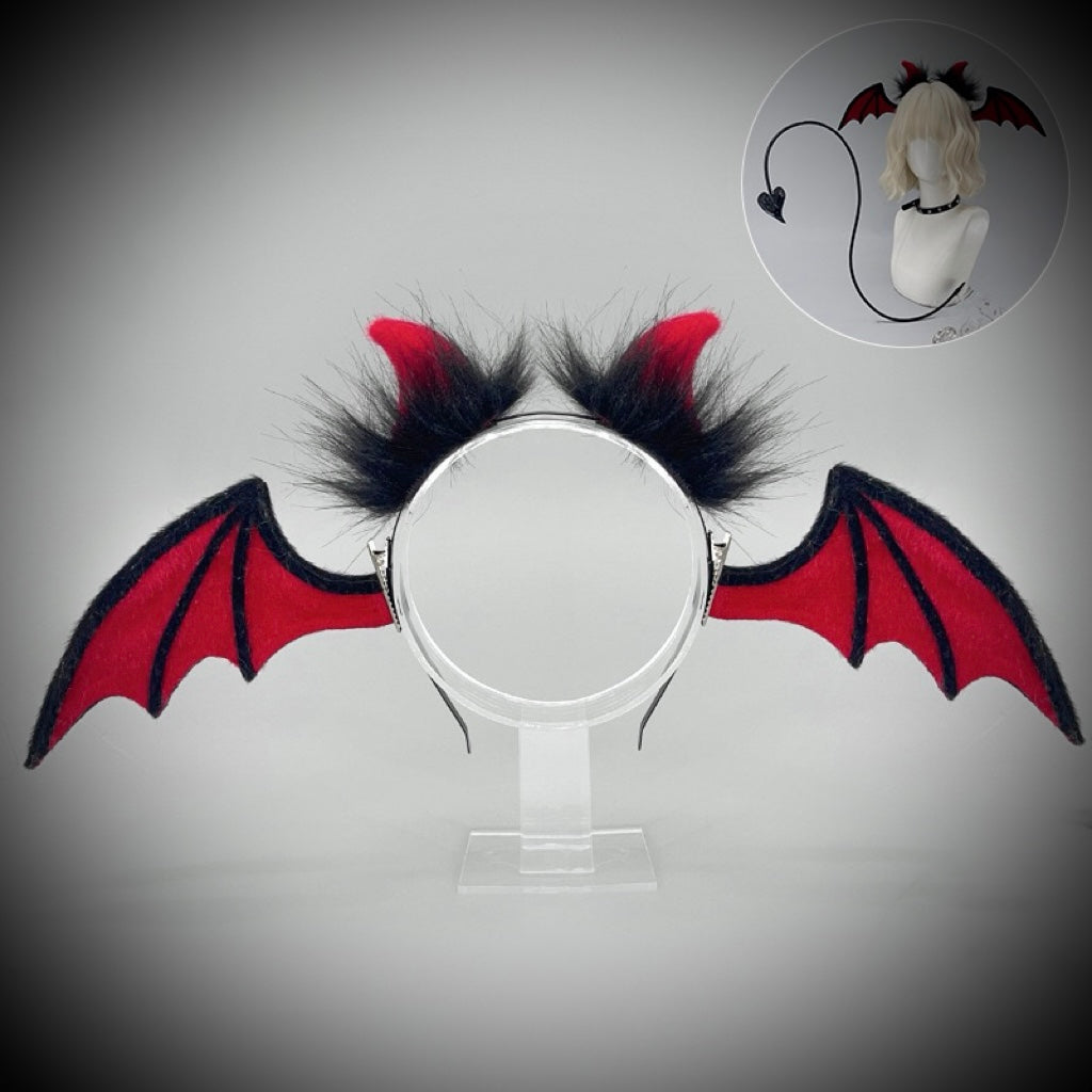 Midnight Raven Wing Hornpiece