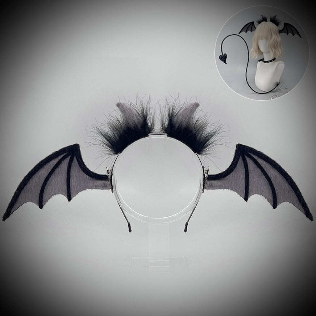 Midnight Raven Wing Hornpiece