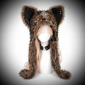 Midnight Blackwood Wolf Halo Hat