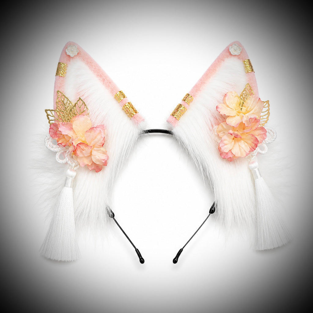 Blush Veil Headpiece