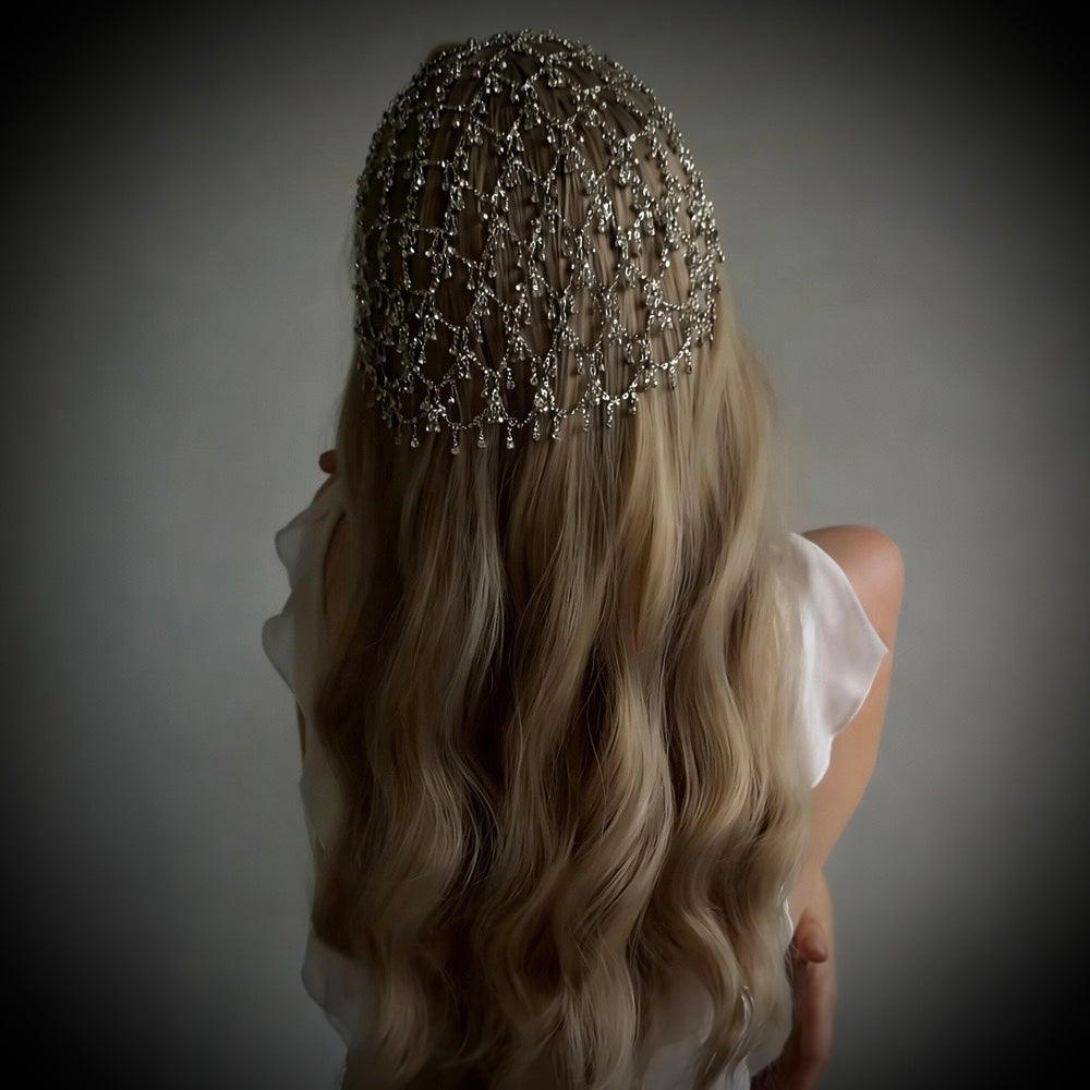 Widowlace Crystal Veil
